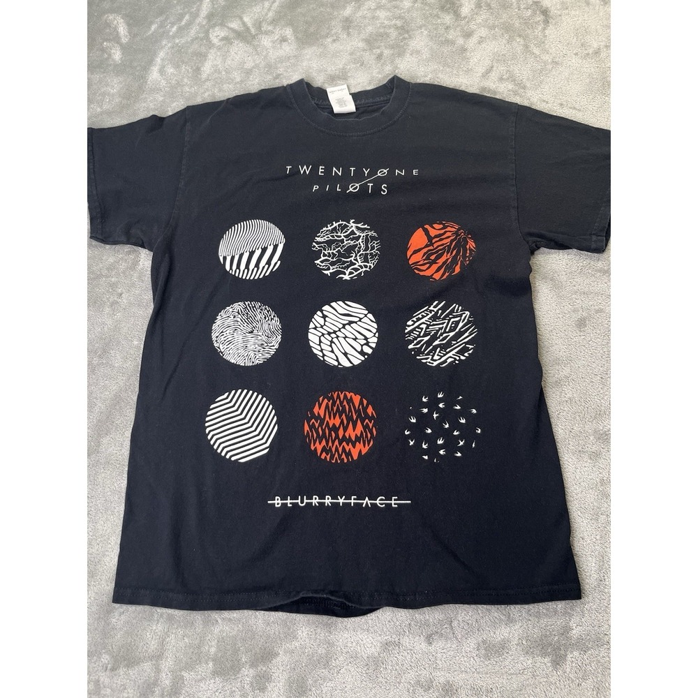 Twenty One Pilots Blurryface Women's Medium Black Rock Band T-Shirt